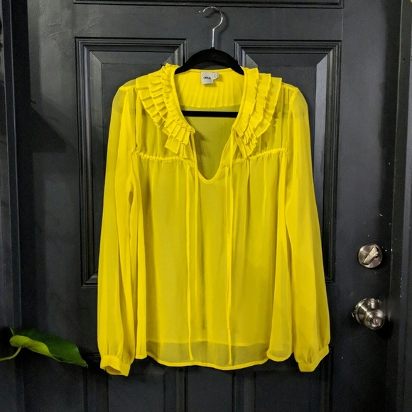 ASOS Bright & Beautiful Ruffle Blouse - Picture 3 of 5